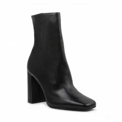 SteveMadden LOURDE BLACK LEATHER