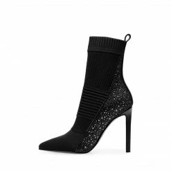 SteveMadden Rhinestones MAXWELLE BLACK