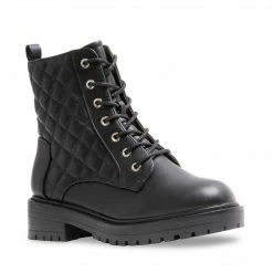 SteveMadden OBSTACLE BLACK Braided Babes