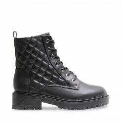 SteveMadden OBSTACLE BLACK Braided Babes