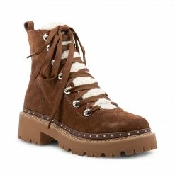 SteveMadden RAINIER TAN SUEDE WOMEN'S SHOES