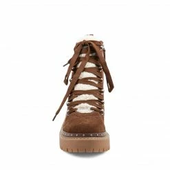 SteveMadden RAINIER TAN SUEDE WOMEN'S SHOES