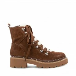 SteveMadden RAINIER TAN SUEDE WOMEN'S SHOES