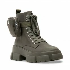 SteveMadden THORA-P GREEN Super Platforms