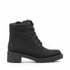 SteveMadden WOMEN'S SHOES TRINA BLACK NUBUCK LEATHER