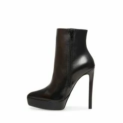 SteveMadden VELINA BLACK LEATHER All New