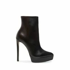 SteveMadden VELINA BLACK LEATHER All New