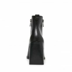 SteveMadden WHISPER BLACK LEATHER