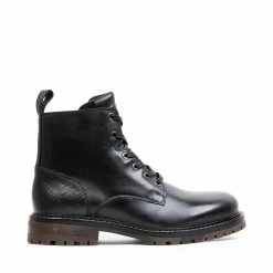 SteveMadden ASH BLACK LEATHER