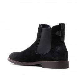 SteveMadden BANTAM BLACK SUEDE MEN'S SHOES