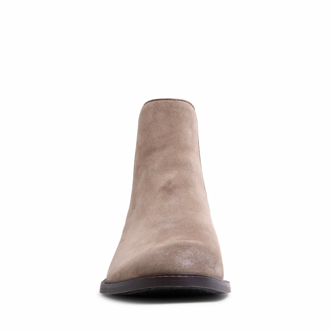 SteveMadden MEN'S SHOES BANTAM TAUPE SUEDE