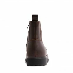 SteveMadden BARZAL BROWN LEATHER MEN'S SHOES