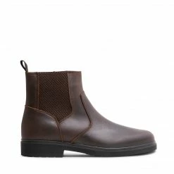 SteveMadden BARZAL BROWN LEATHER MEN'S SHOES