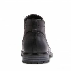 SteveMadden MEN'S SHOES BOAZ BLACK LEATHER