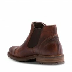 SteveMadden MEN'S SHOES BOAZ TAN LEATHER