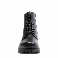 SteveMadden BROMLEYF BLACK LEATHER