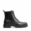 SteveMadden BROMLEYF BLACK LEATHER
