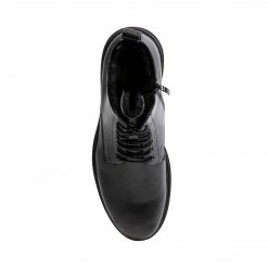 SteveMadden BROMLEYF BLACK LEATHER