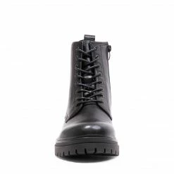 SteveMadden MEN'S SHOES BROMLEY BLACK LEATHER
