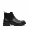 SteveMadden BRONSONN BLACK LEATHER MEN'S SHOES