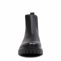 SteveMadden BRONSONN BLACK LEATHER MEN'S SHOES