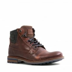 SteveMadden BRYSON TAN LEATHER MEN'S SHOES