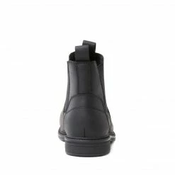 SteveMadden CRIMSON WATERPROOF BLACK LEATHER MEN'S SHOES