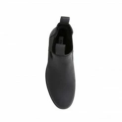 SteveMadden CRIMSON WATERPROOF BLACK LEATHER MEN'S SHOES