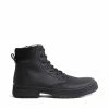 SteveMadden DALY WATERPROOF BLACK LEATHER MEN'S SHOES