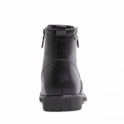 SteveMadden DEVIN BLACK LEATHER