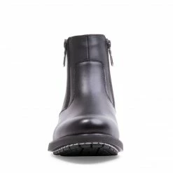 SteveMadden DEVIN BLACK LEATHER