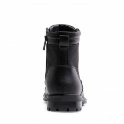 SteveMadden DIRK BLACK LEATHER MEN'S SHOES