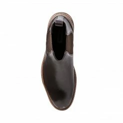 SteveMadden MEN'S SHOES DOLANNN BROWN LEATHER