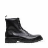 SteveMadden MEN'S SHOES DOXINL BLACK LEATHER