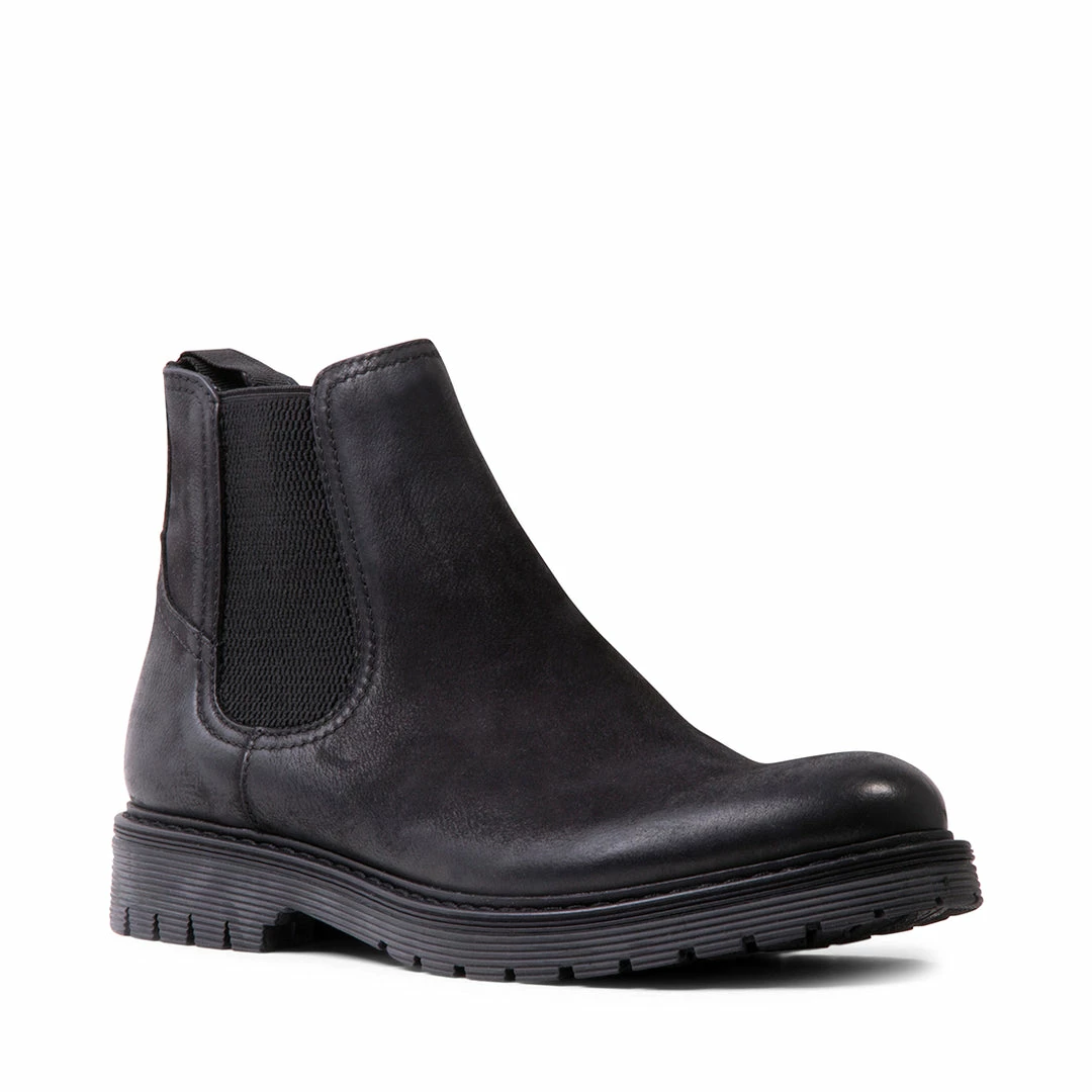 SteveMadden DREXLIN BLACK LEATHER