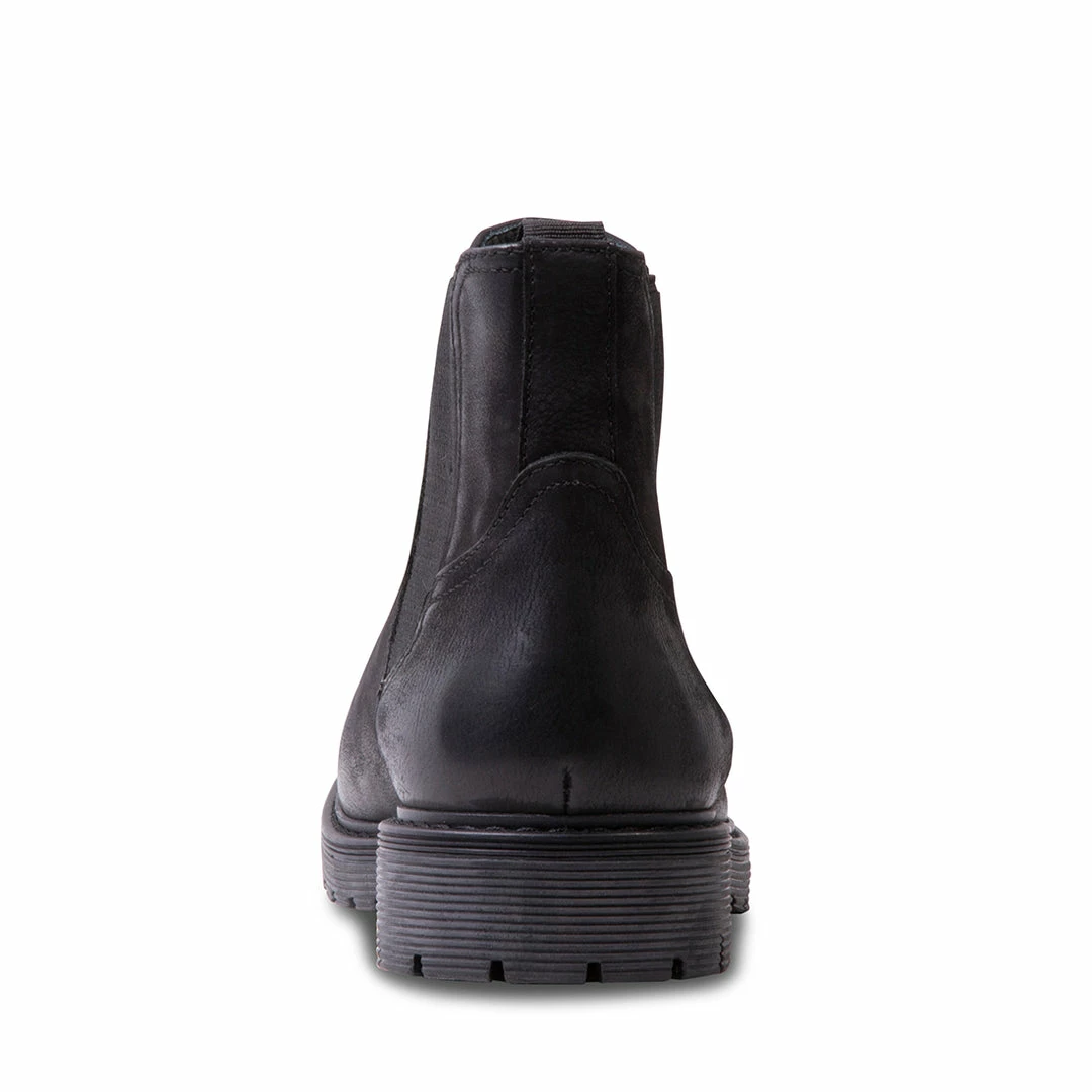 SteveMadden DREXLIN BLACK LEATHER