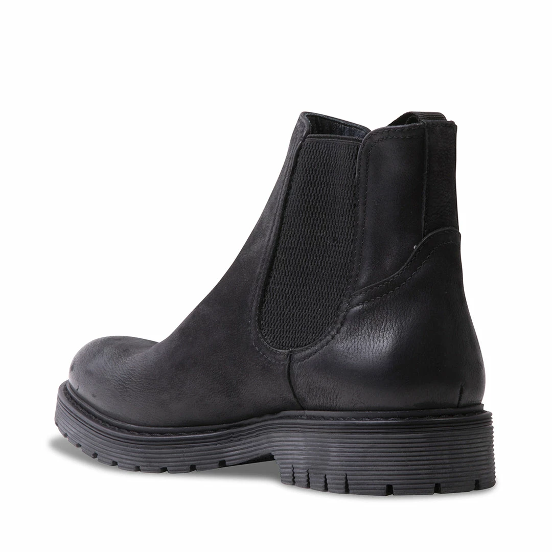 SteveMadden DREXLIN BLACK LEATHER