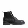 SteveMadden MEN'S SHOES DROUIN BLACK NUBUCK