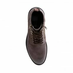 SteveMadden DROUIN BROWN NUBUCK MEN'S SHOES