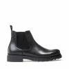 SteveMadden GENIUSS BLACK LEATHER MEN'S SHOES