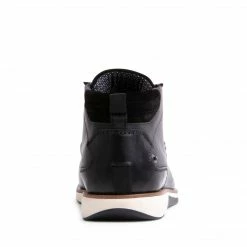 SteveMadden MEN'S SHOES JEREMIAH BLACK LEATHER