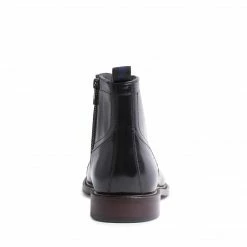 SteveMadden KETONIC BLACK LEATHER MEN'S SHOES