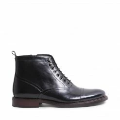 SteveMadden KETONIC BLACK LEATHER MEN'S SHOES