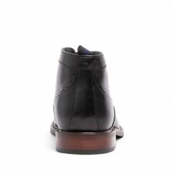 SteveMadden MEN'S SHOES KINGLY BLACK LEATHER