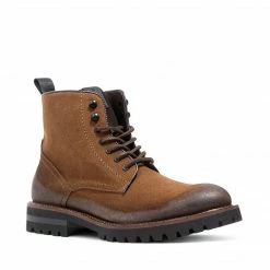 SteveMadden MEN'S SHOES MACKK TAN SUEDE