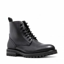 SteveMadden MAGNUS BLACK LEATHER