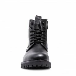 SteveMadden MAGNUS BLACK LEATHER