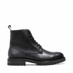 SteveMadden MAGNUS BLACK LEATHER
