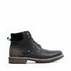 SteveMadden MELEDD BLACK LEATHER MEN'S SHOES