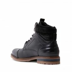 SteveMadden MILFORD BLACK LEATHER